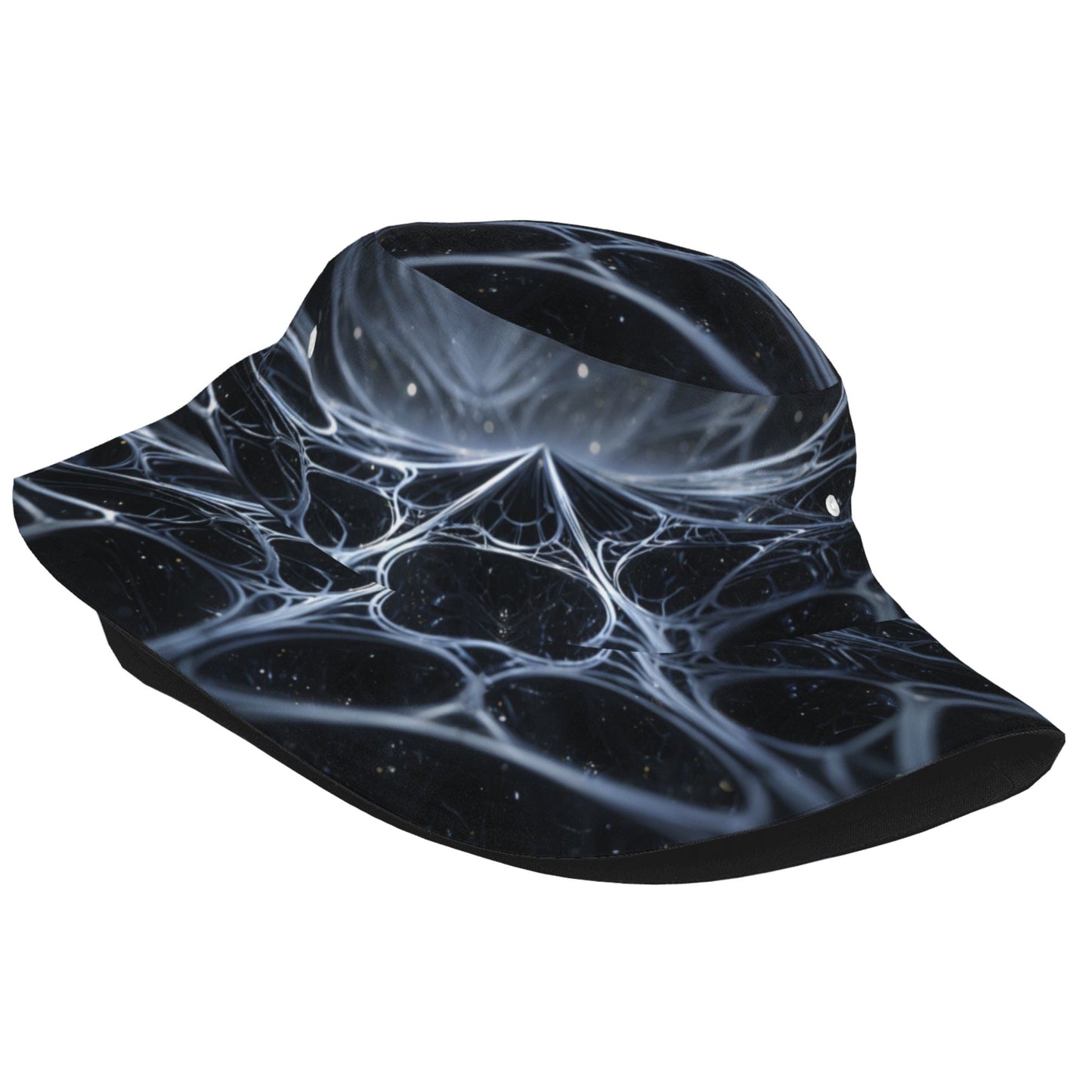 Galactic Gravity Line Bucket Hat – Unisex Foldable Sci-Fi Inspired Sun Hat (Fits 56–58cm Head Size)