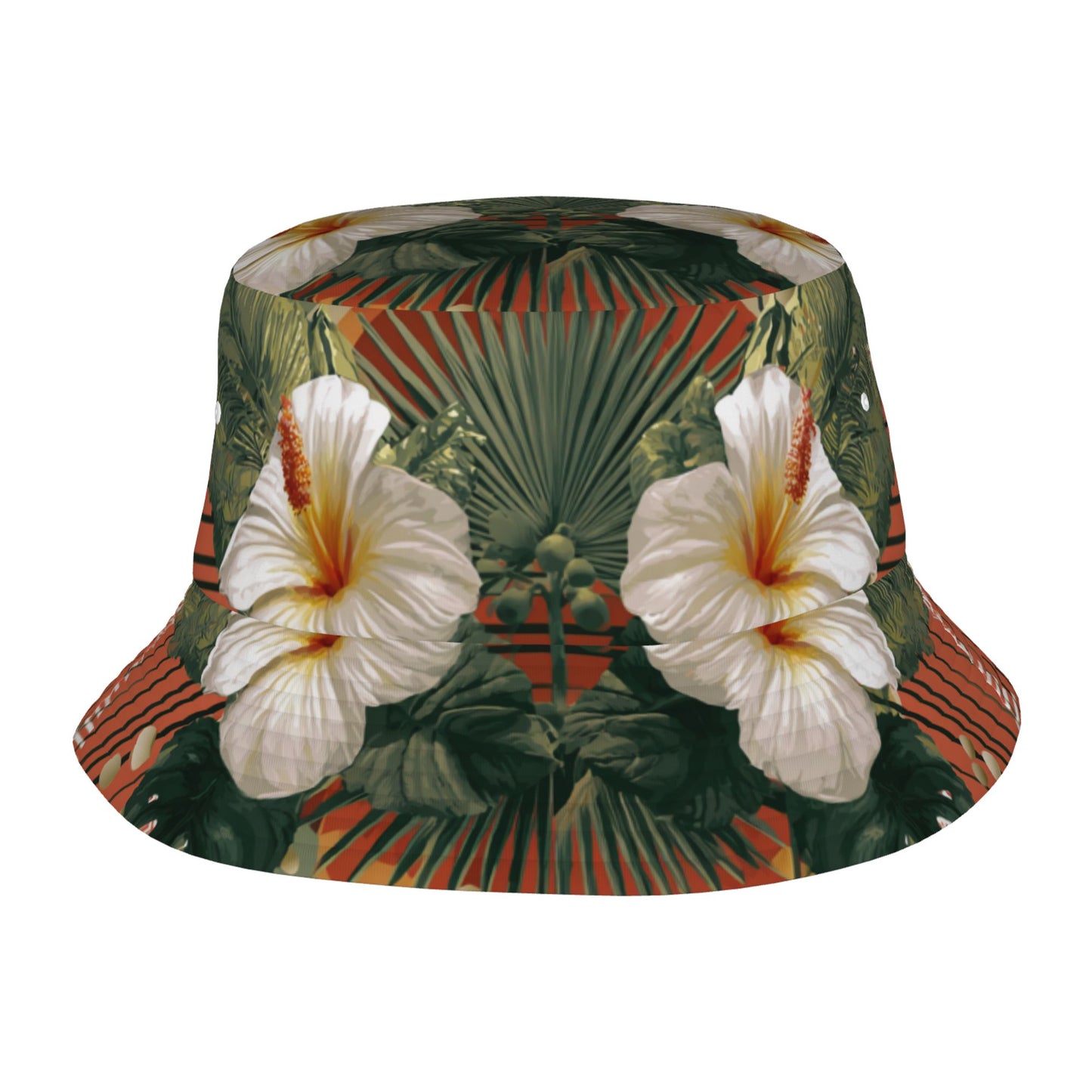 Tropical Floral Print Bucket Hat: The Perfect Fusion of Fashion and Practicality