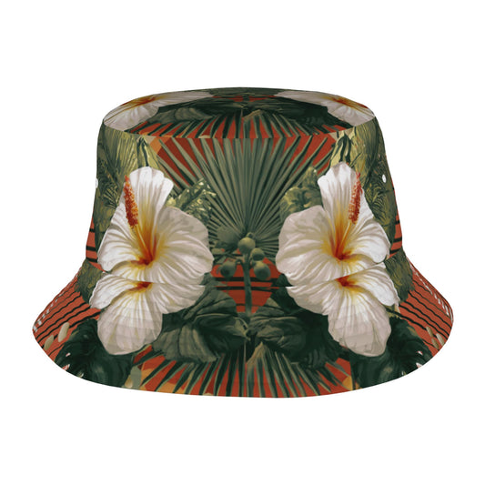 Tropical Floral Print Bucket Hat: The Perfect Fusion of Fashion and Practicality