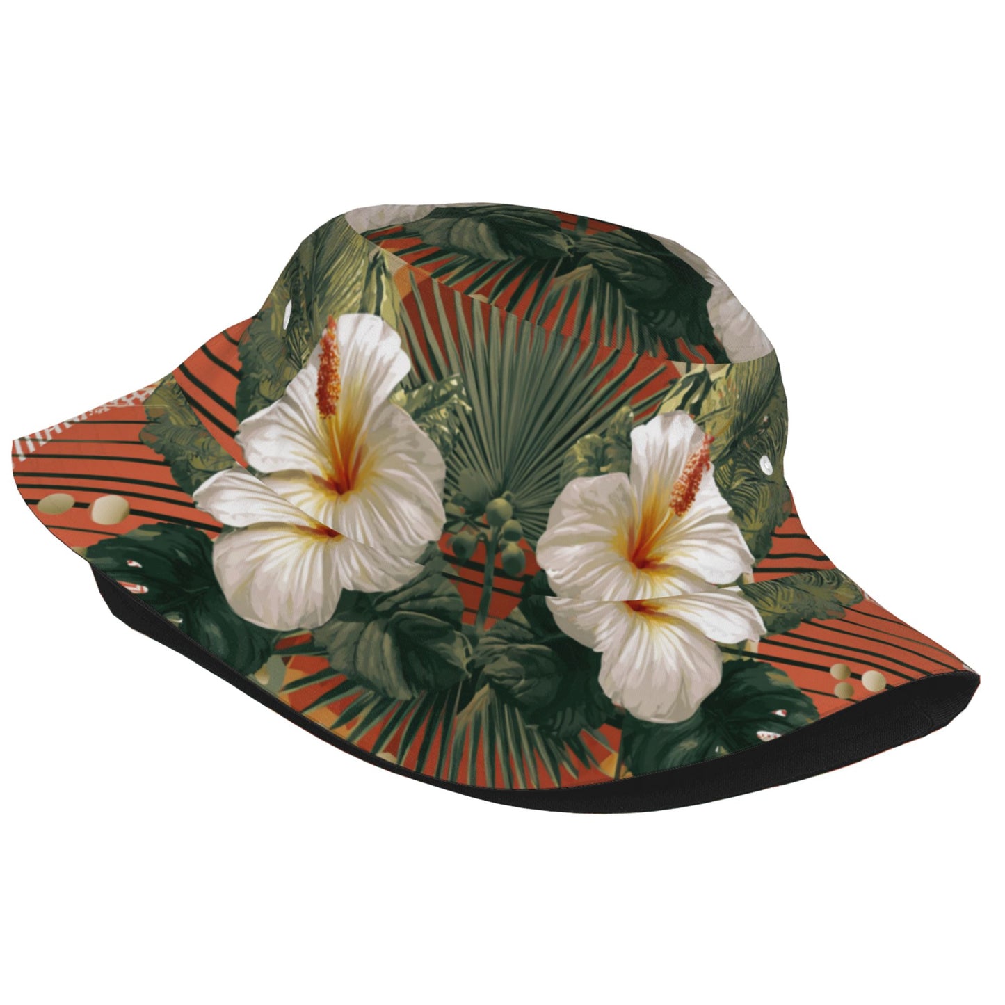 Tropical Floral Print Bucket Hat: The Perfect Fusion of Fashion and Practicality