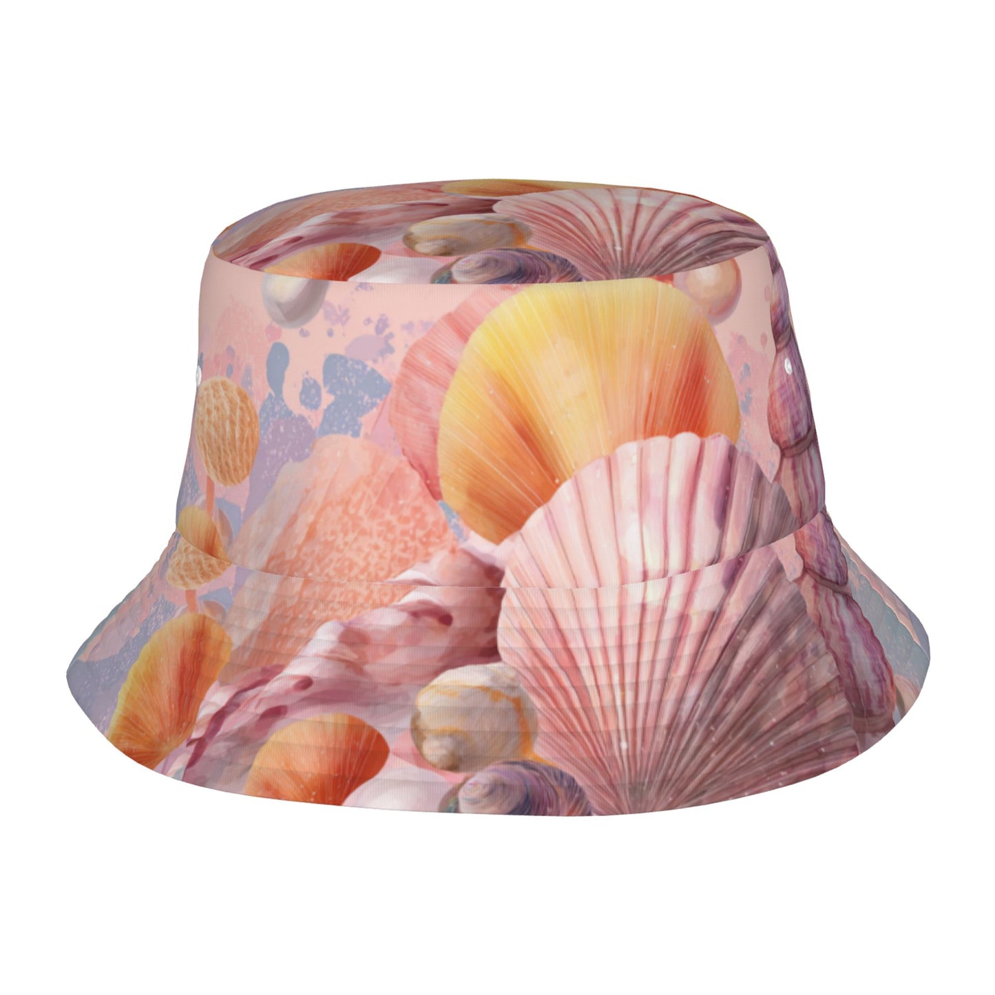 Seashell - Printed Bucket Hat: Wear the Summer Sea Breeze on Your Head