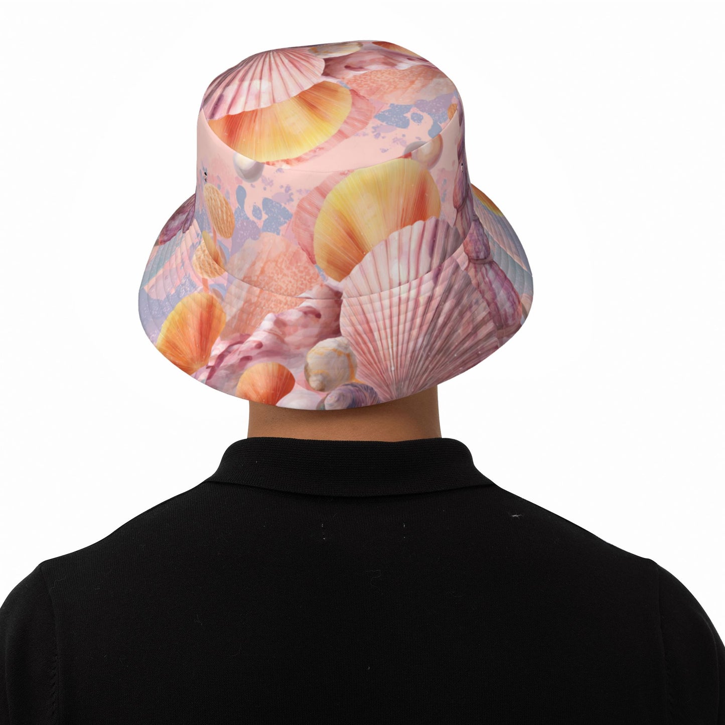 Seashell - Printed Bucket Hat: Wear the Summer Sea Breeze on Your Head